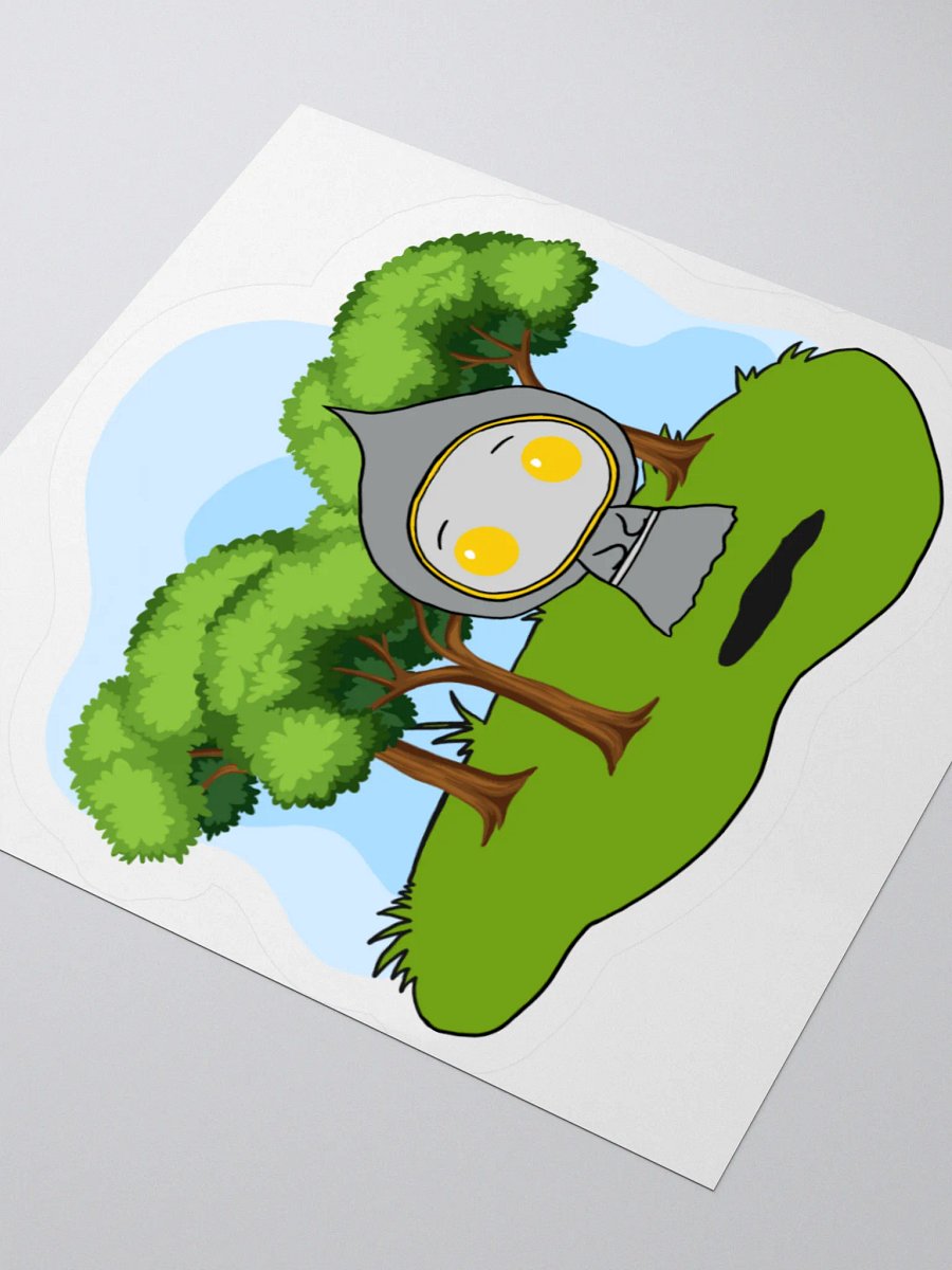 Stacy the Flatwoods Monster Cryptikids Sticker product image (9)
