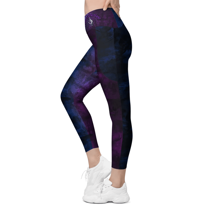 CuddleMonster86 Skeleton Logo Leggings product image (5)