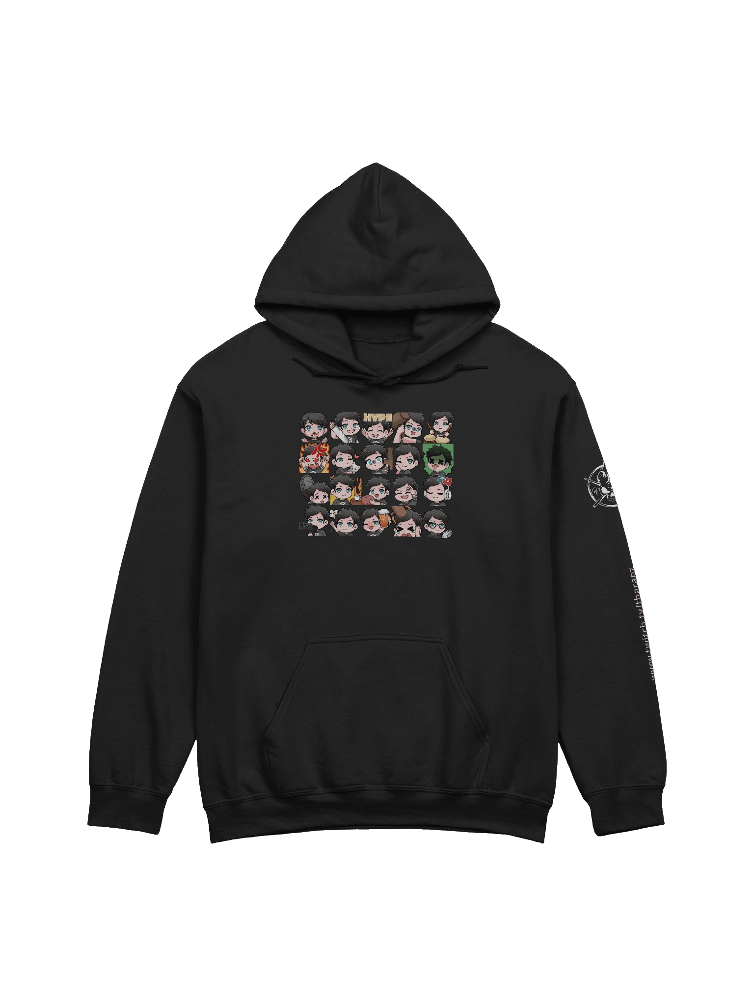 Argyle Emote hoodie product image (1)