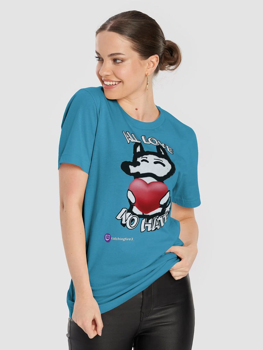 All Love No Hate Supersoft T-Shirt product image (83)