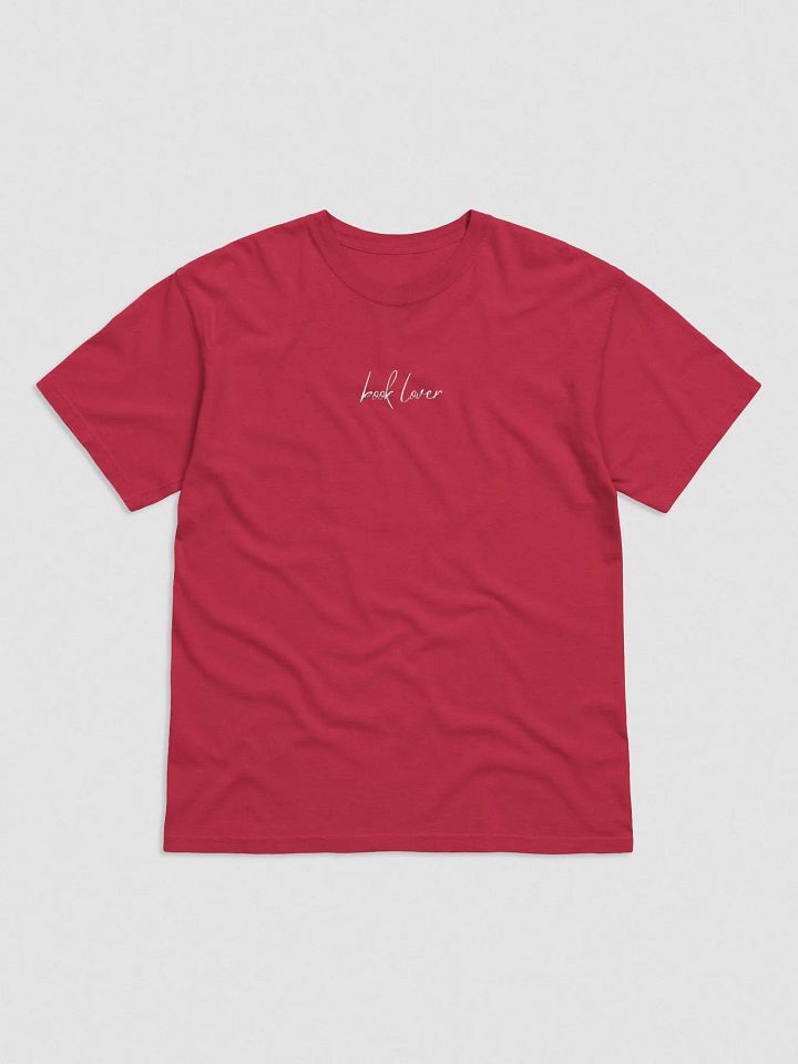 Book Lover | Embroidered Tee product image (82)