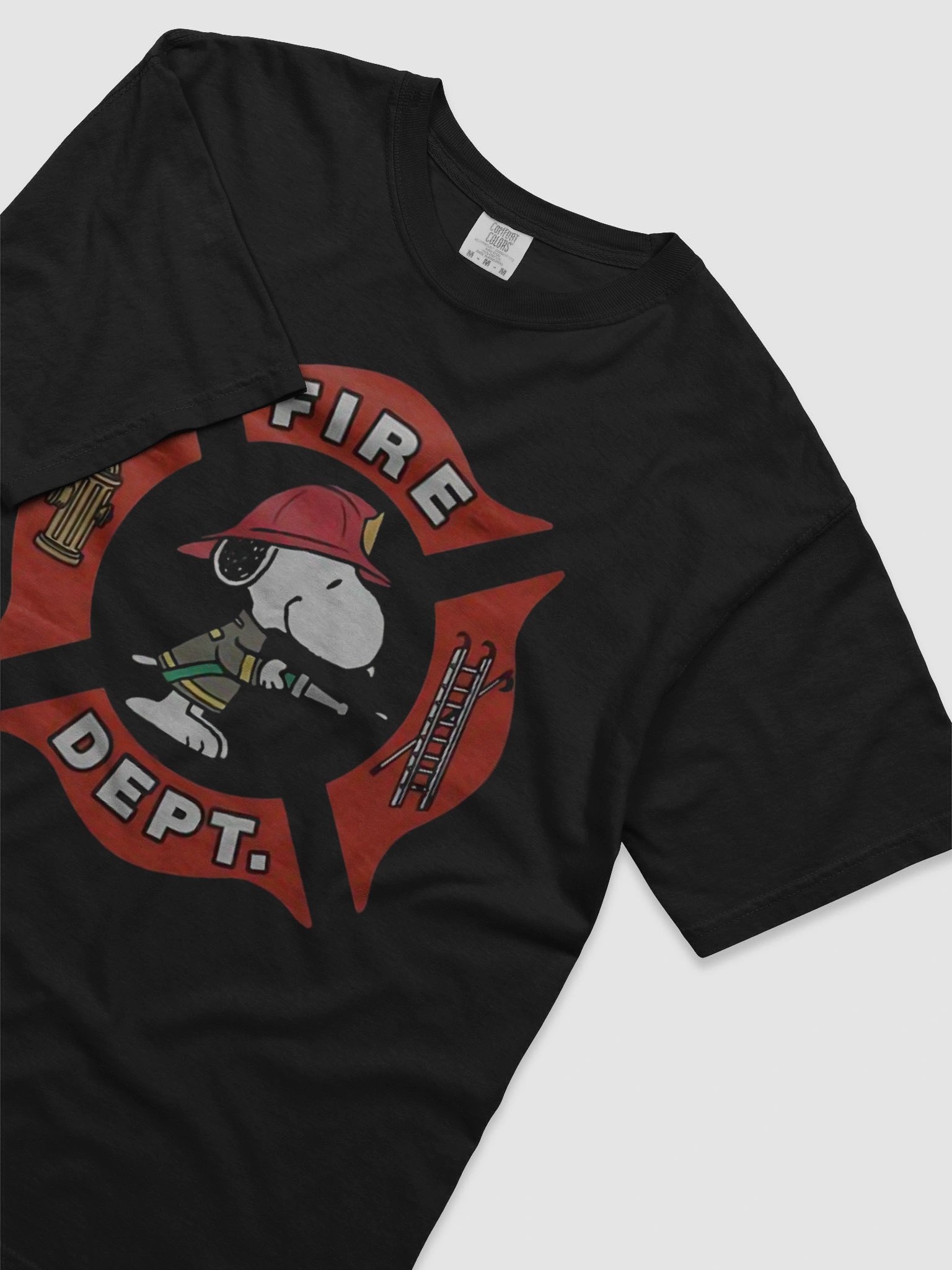 Fire Department Mascot Graphic Te-shirt product image (5)