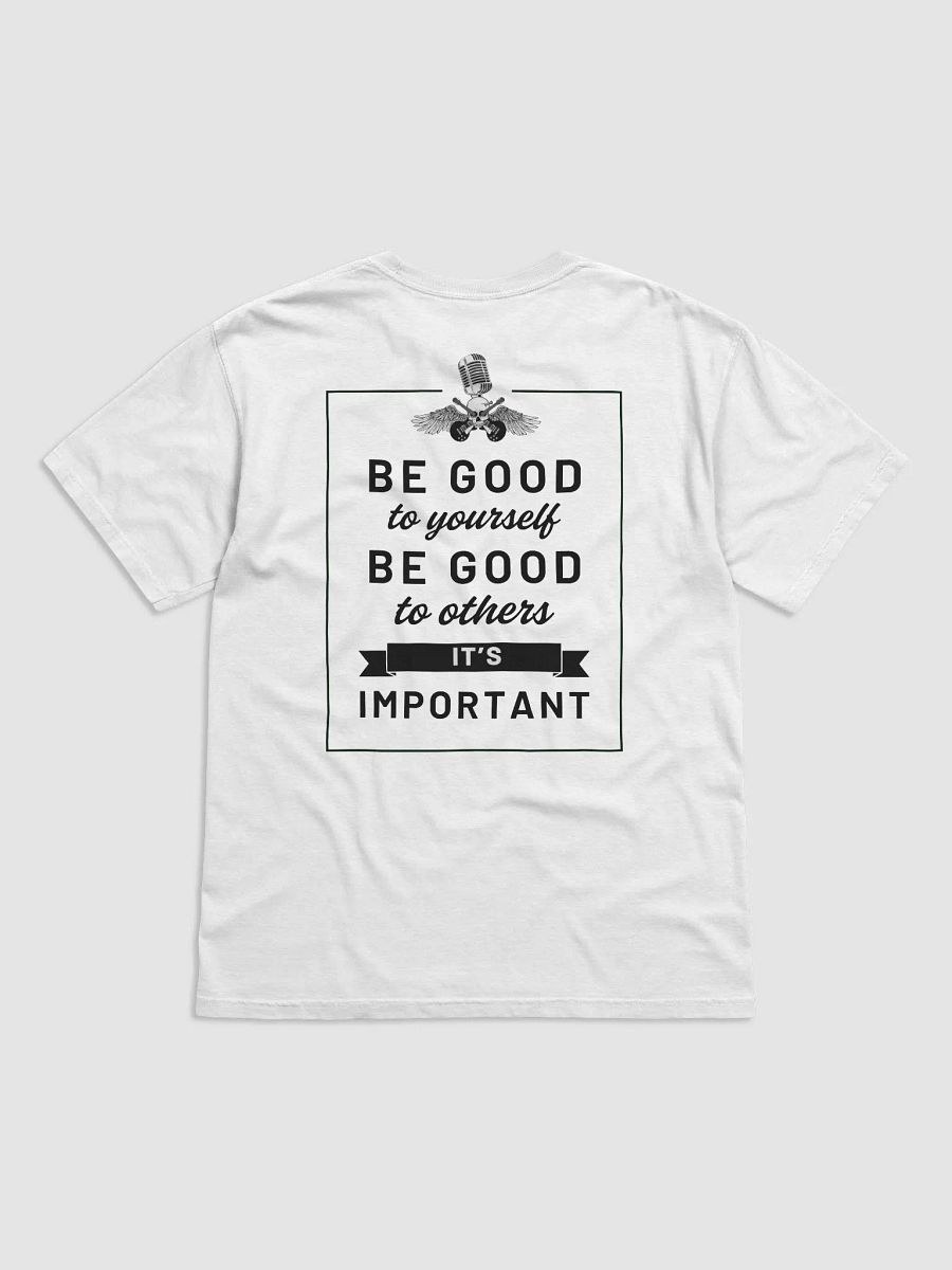 Be Good HMA Tee (Black Text) product image (2)