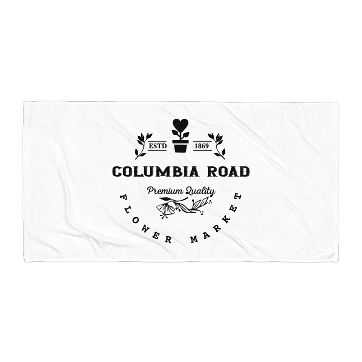 Columbia Road Market Bath Towel product image (1)