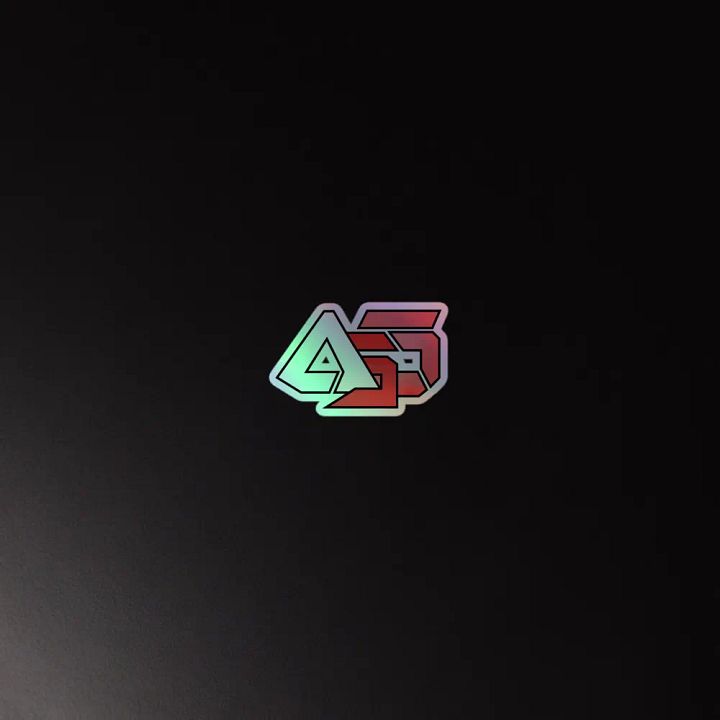 ASG (B_DubzZ Red) Sticker product image (2)