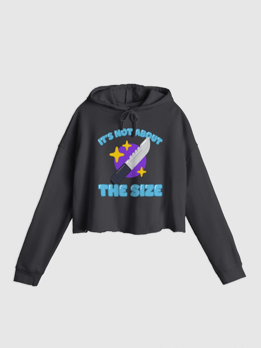 It's Not About the Size Cropped Hoodie product image (4)