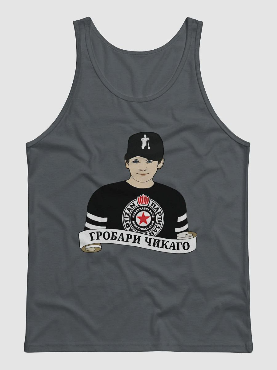 Grobari Čikago KK Partizan Bella+Canvas Jersey Tank product image (1)