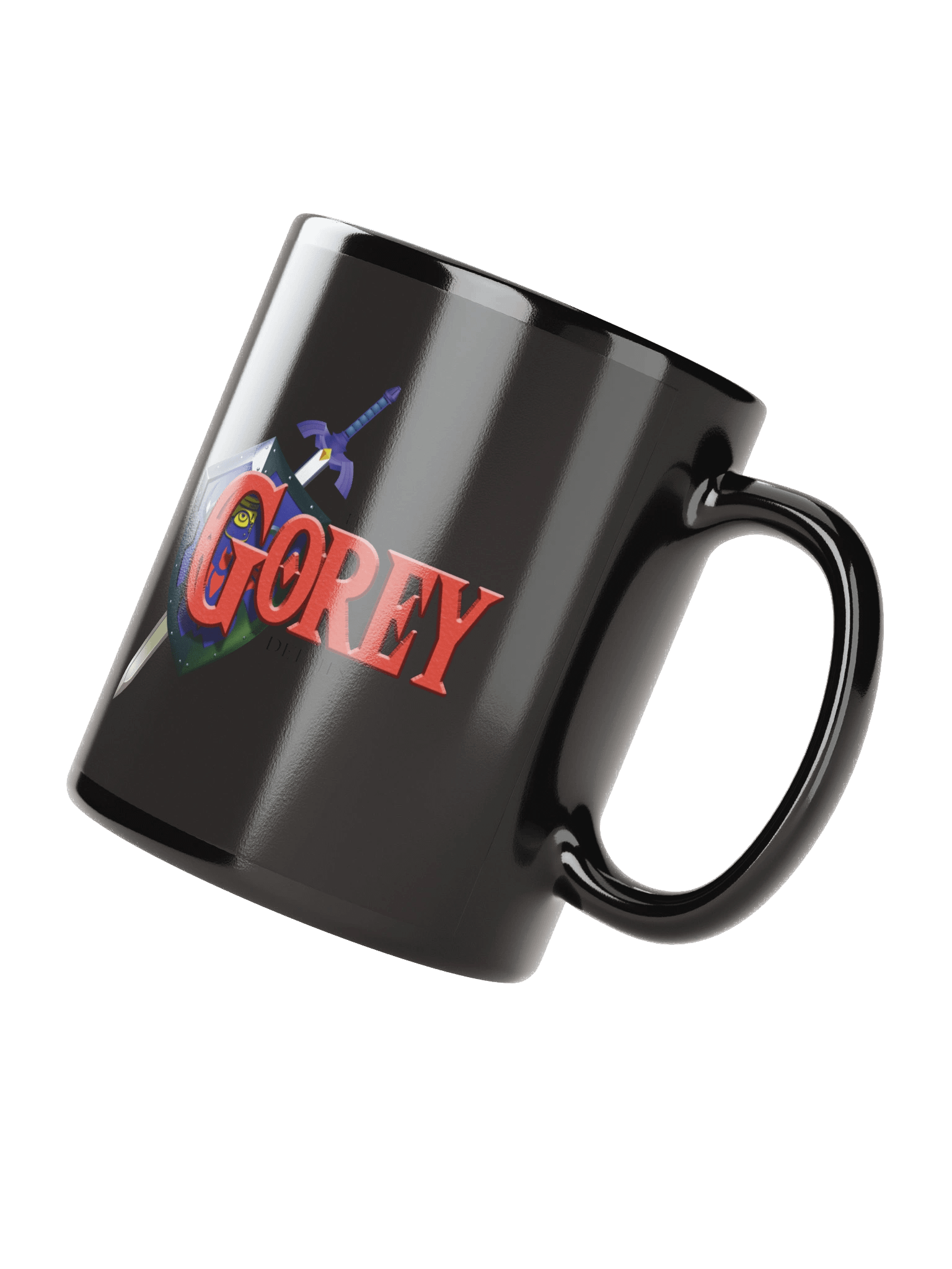Hero of Time - Black Glossy Mug product image (3)