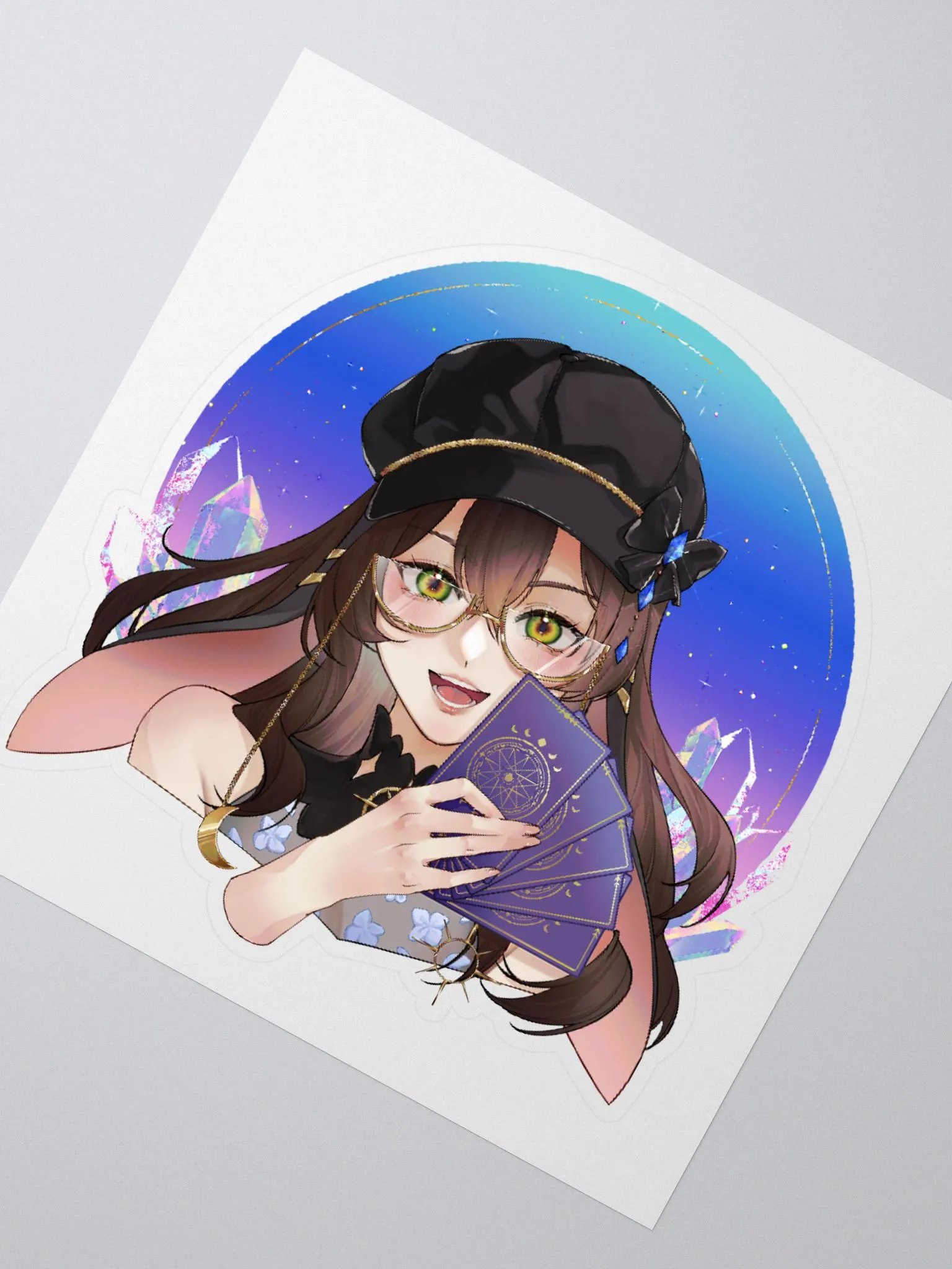 Maevyn Tarot Bust Artwork Sticker product image (2)