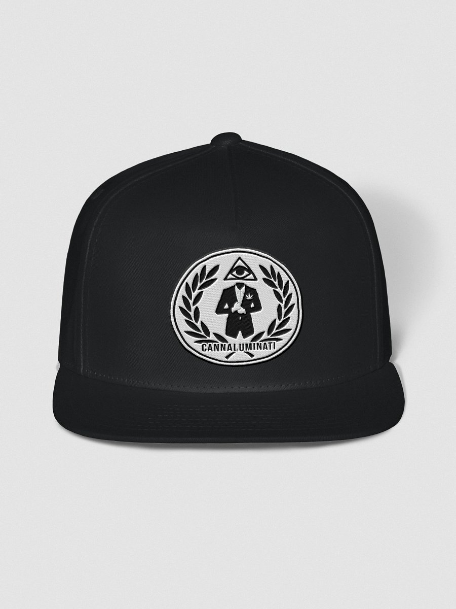 Cannaluminati Classic Flat Snapback Hat product image (1)