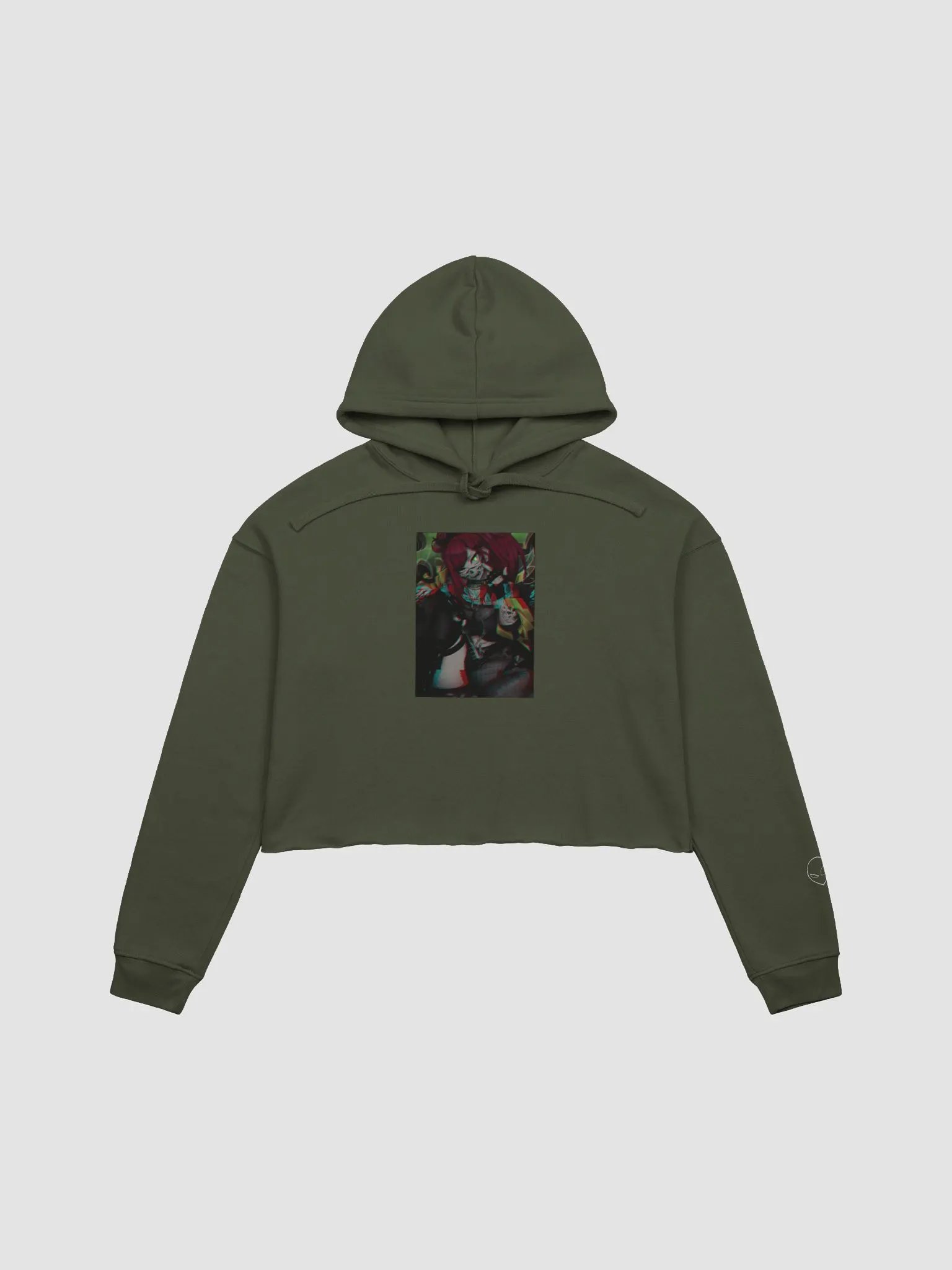 Troublemaker (women's crop hoodie) product image (2)
