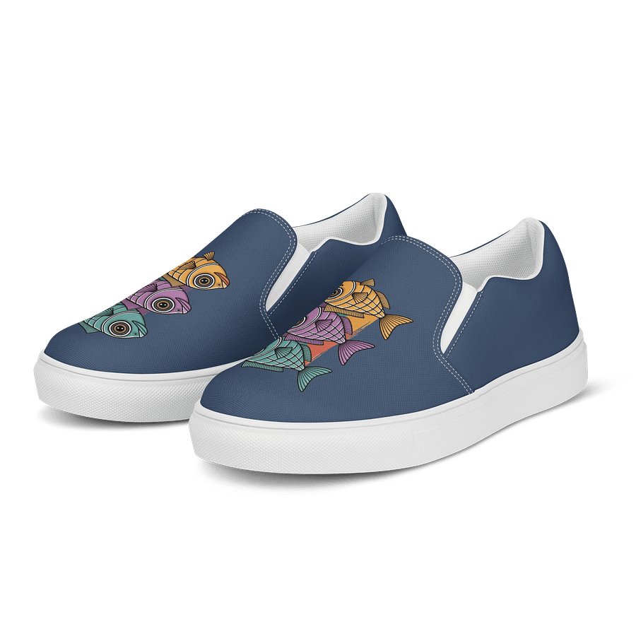 Kaleidoscope Fish Slip-Ons product image (3)