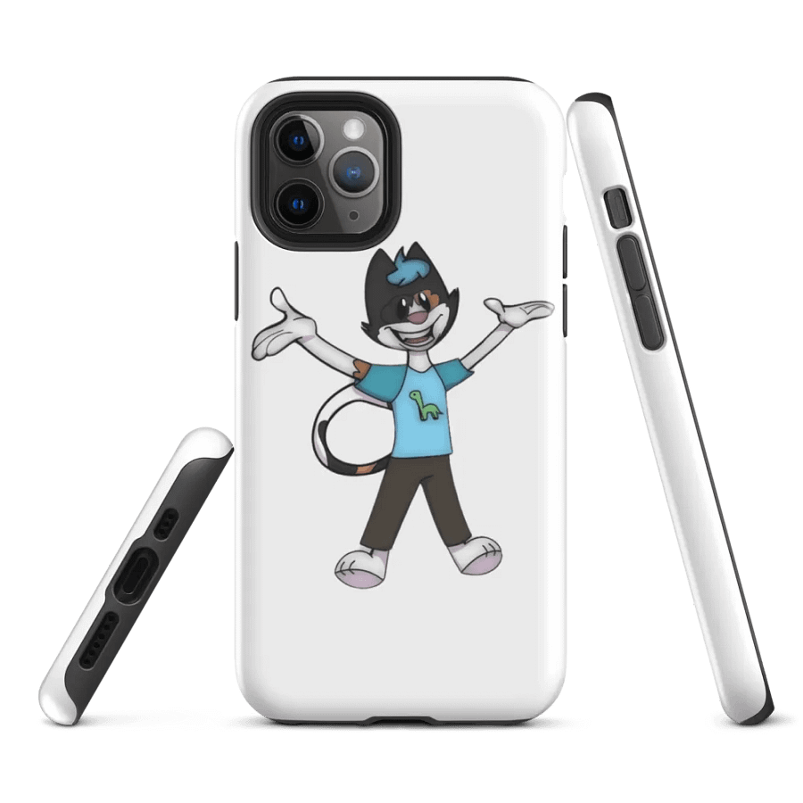 Dino Cat Adventure iPhone® Tough Case product image (2)