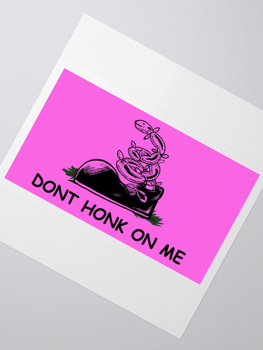 Don't Honk On Me Sticker product image (4)