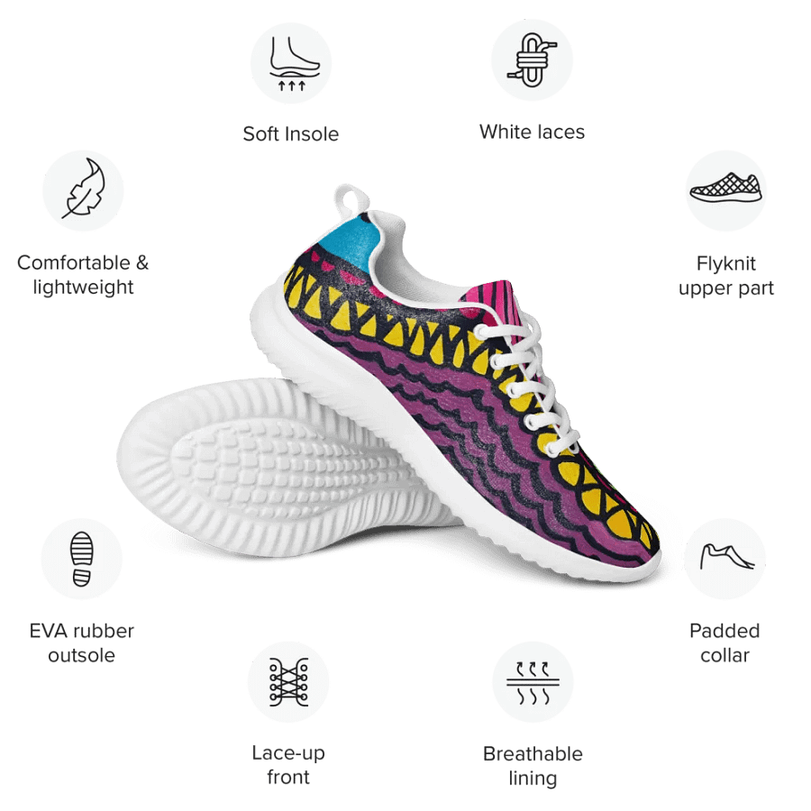 Women's Psychedelic Swirls Sneakers product image (7)
