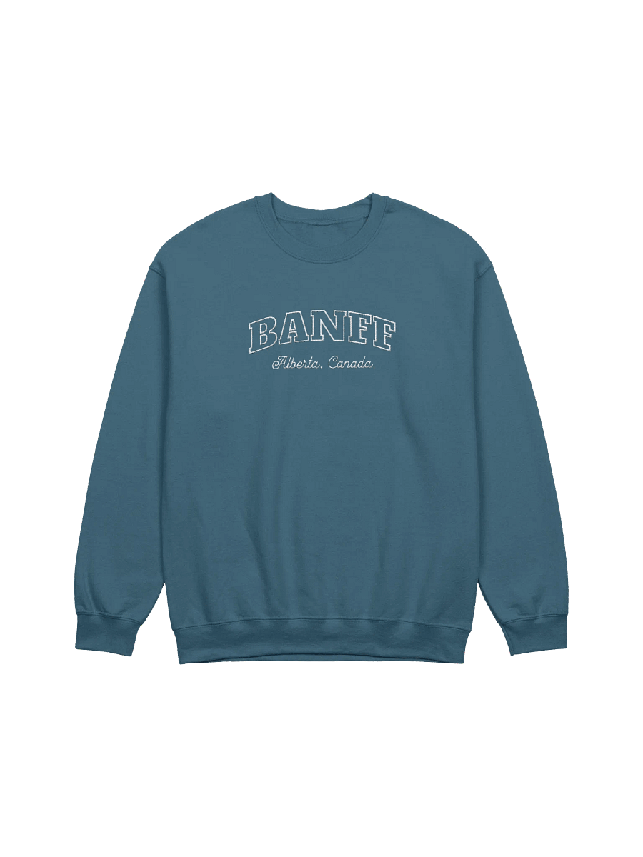 Banff Minimalist Center Embroidery Crewneck product image (11)