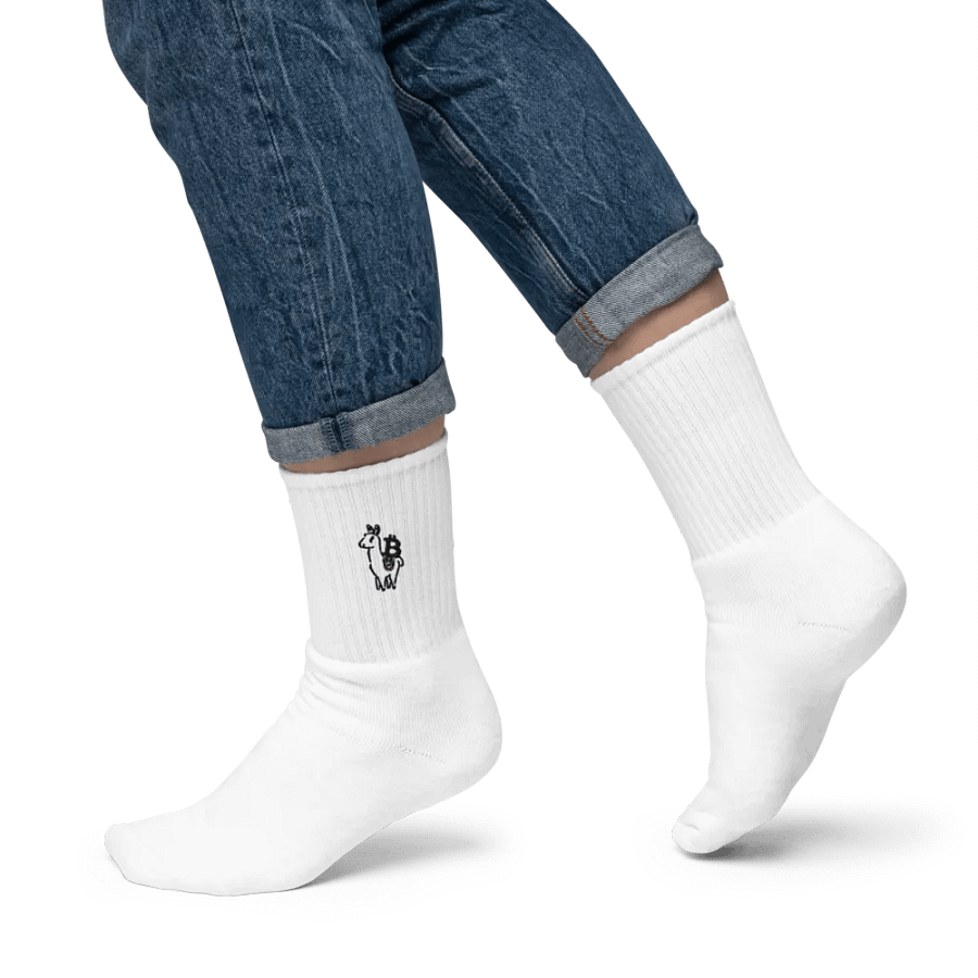 Alpaca Bitcoin Socks product image (11)