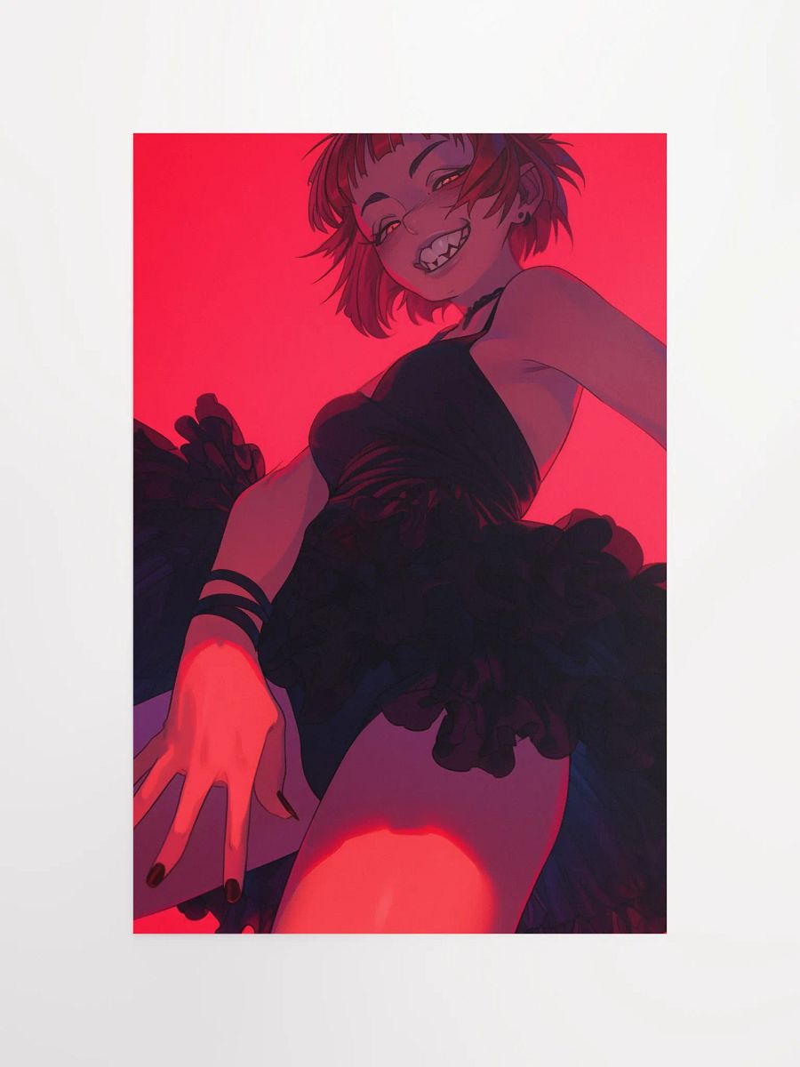 Playful Anime Character Matte Poster product image (4)