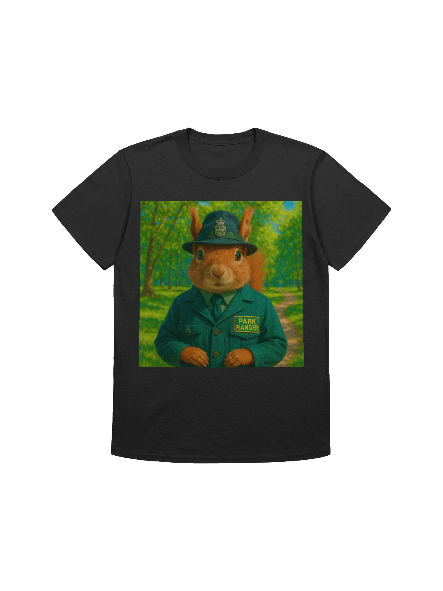 Park Ranger Squirrel Unisex T-Shirt product image (3)
