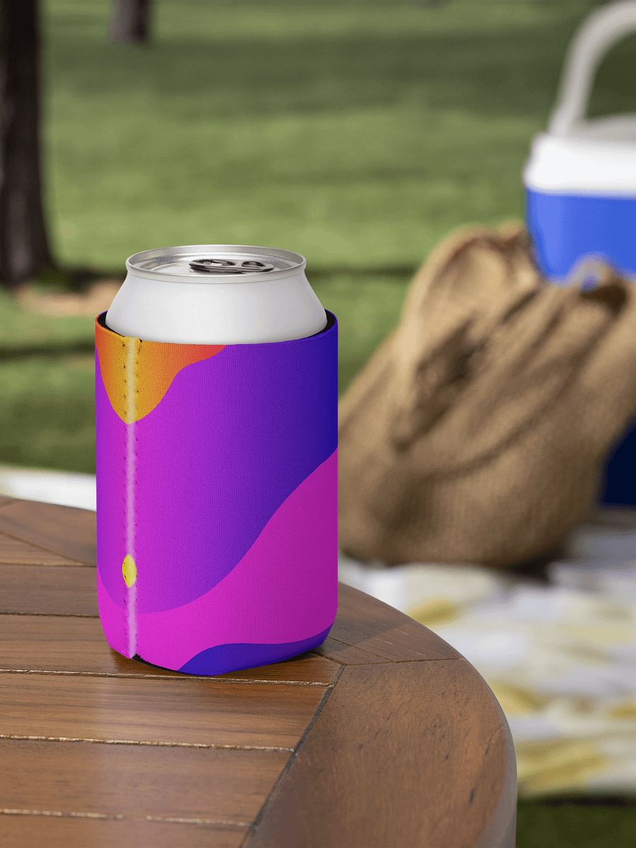 Vibrant Lava Lamp Can Coozie product image (1)