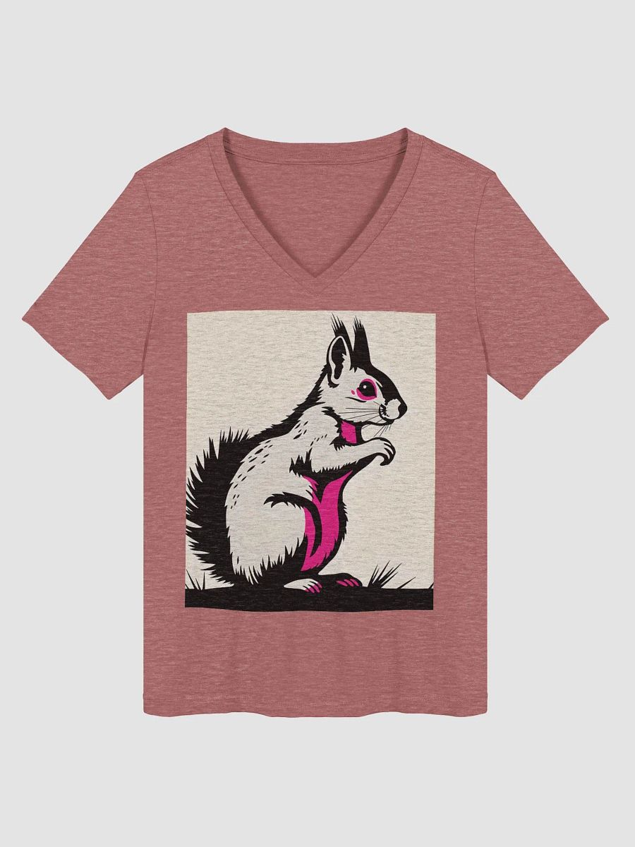 Sassy Squirrel V-Neck Tee product image (1)