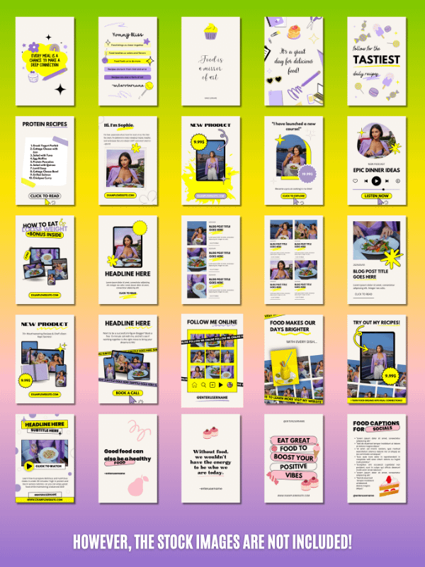MRR/PLR Baking Pinterest Templates product image (4)