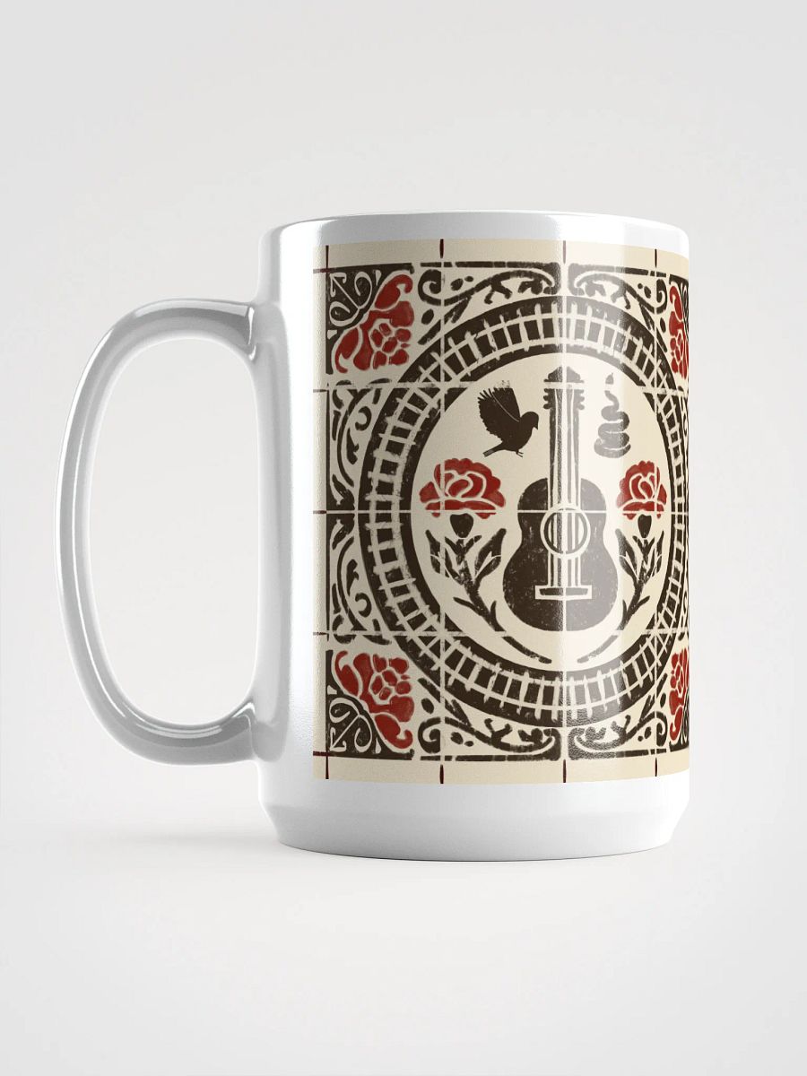 Hadestown Spanish Tile Mug – White Glossy Broadway Mythology Gift Mug product image (6)
