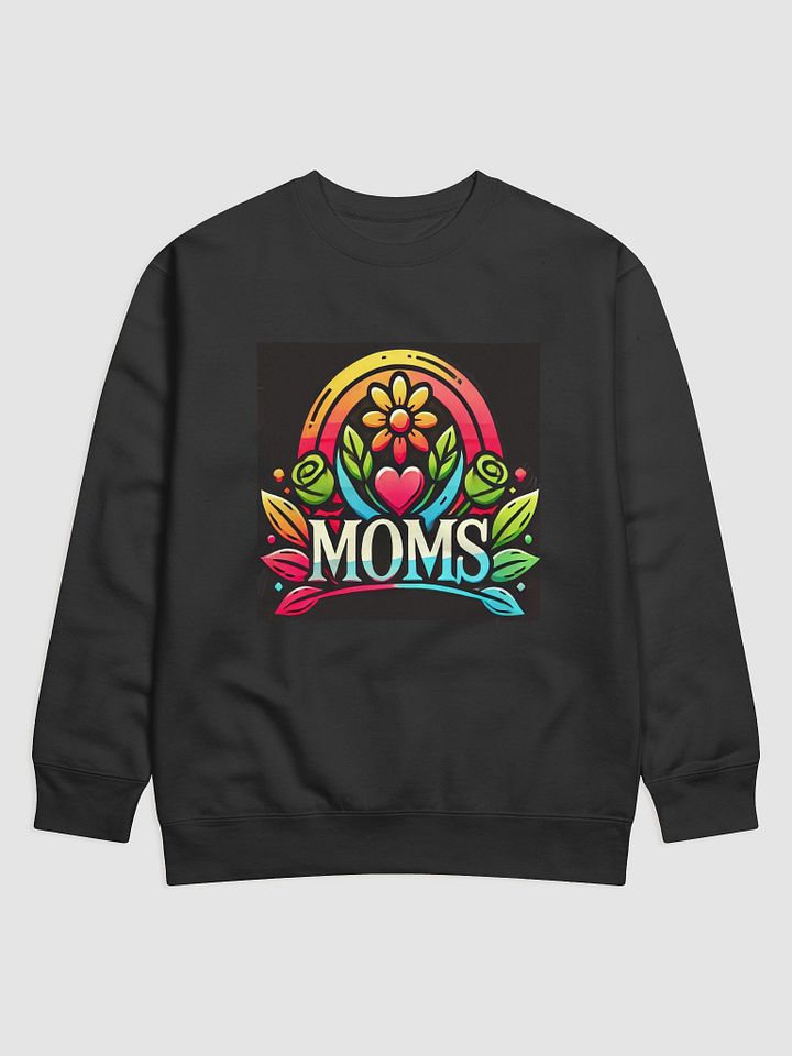 MOMS Love Rainbow Sweatshirt product image (1)