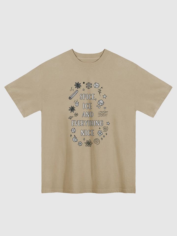 Spice, Ice, and Everything Nice Oversized Tee product image (1)