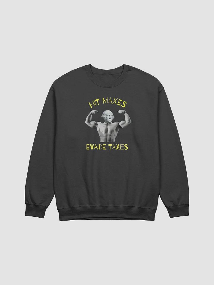 Hit Maxes Evade Taxes Sweatshirt product image (1)