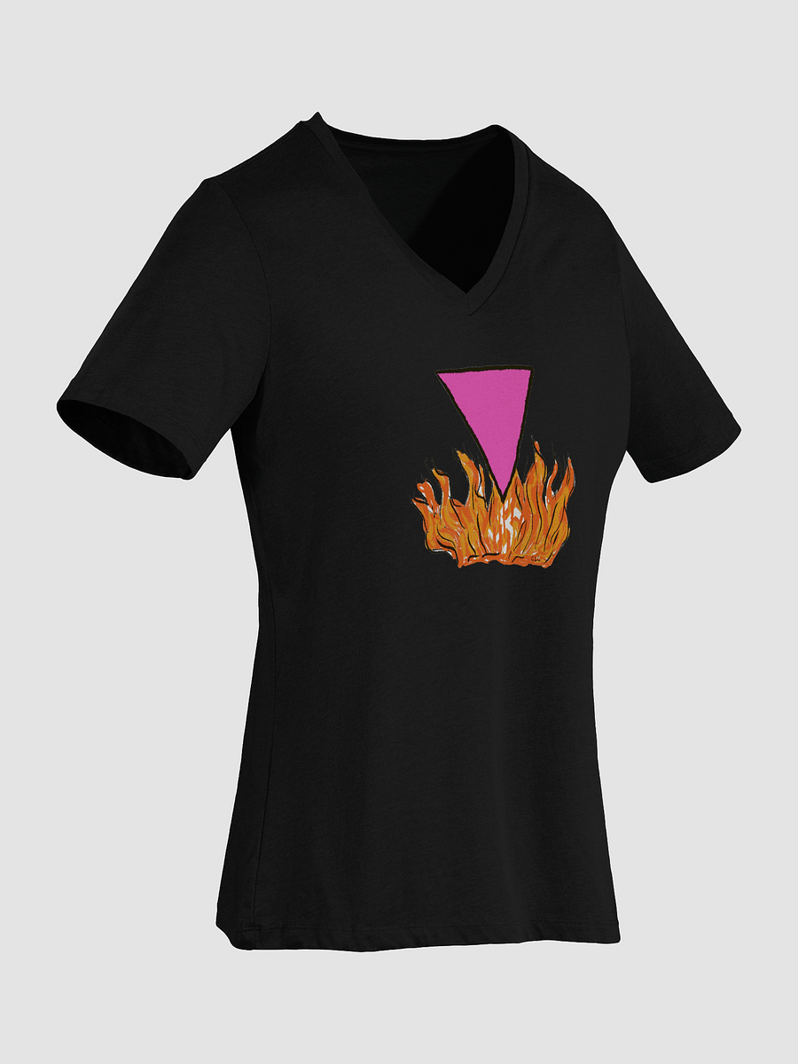 Burn It All Down Relaxed V-Neck Tee product image (20)