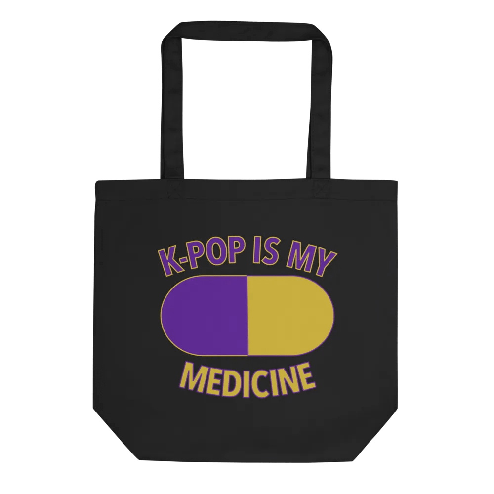K-Pop Is My Medicine Tote Bag product image (3)