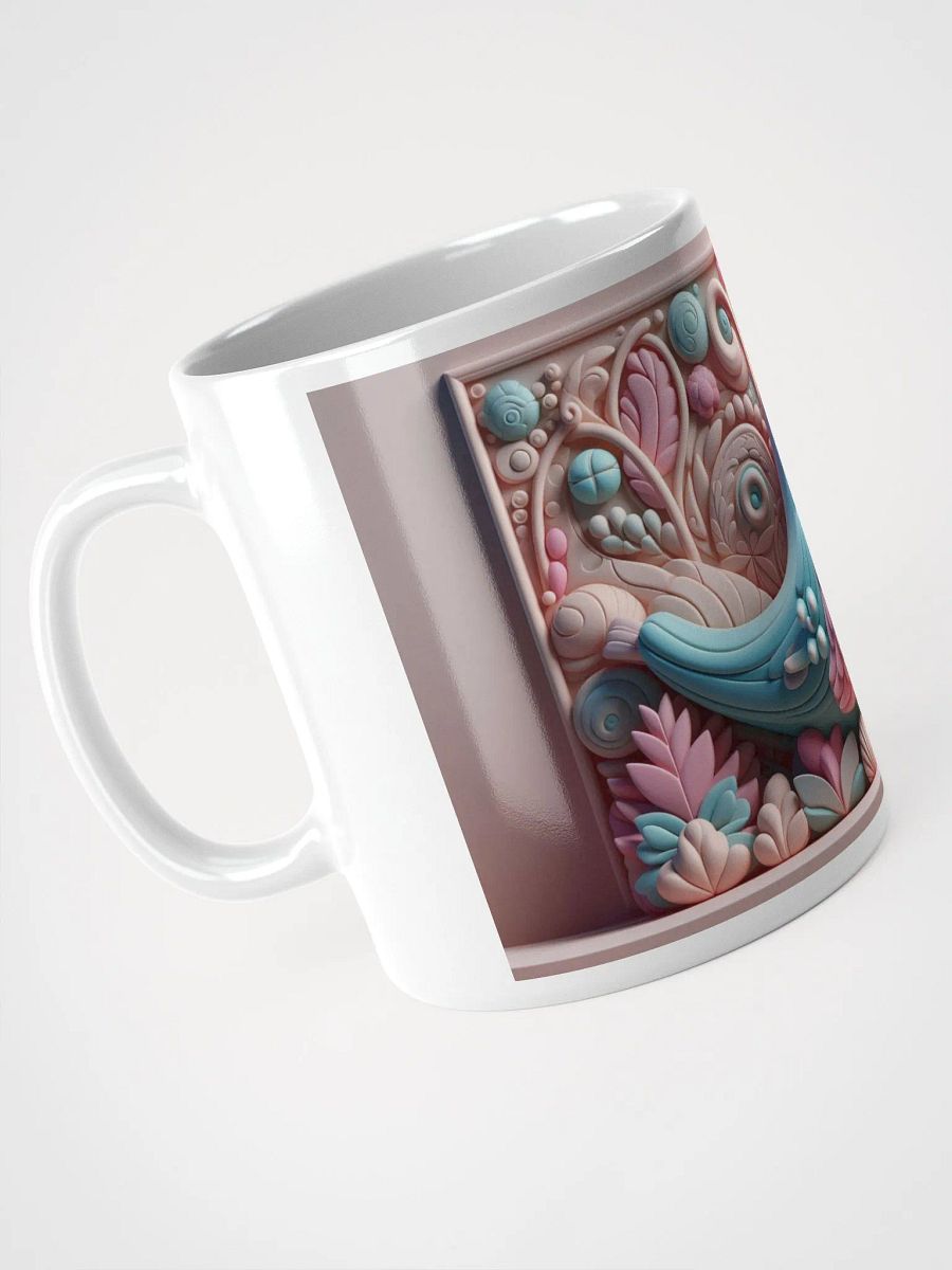 Whimsical Bird Relief Sculpture Mug product image (7)