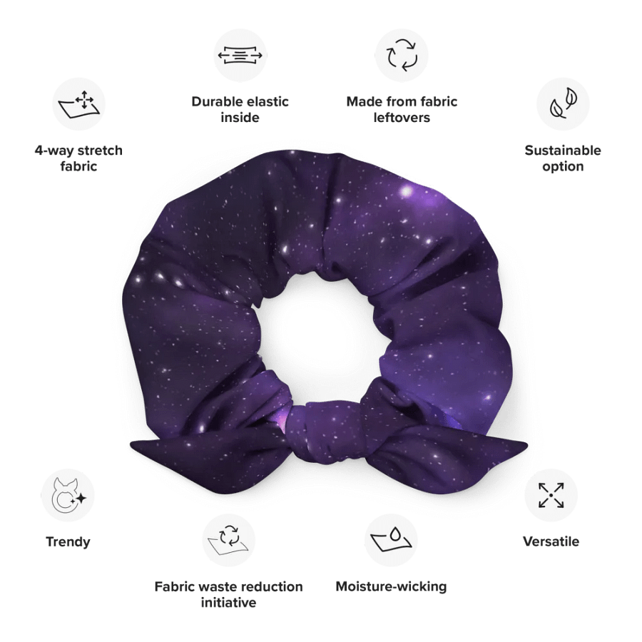 Galaxy scrunchie product image (12)