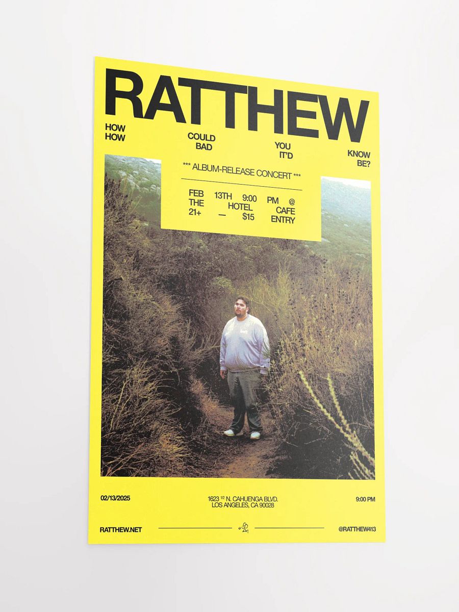 How Could You Know? Official Poster product image (6)