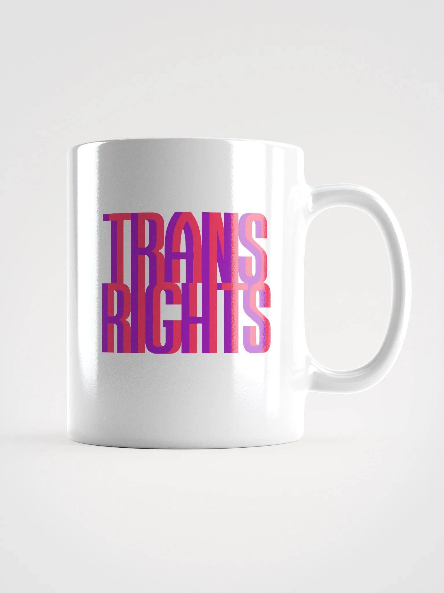 Trans Rights Mug (Magenta) product image (1)