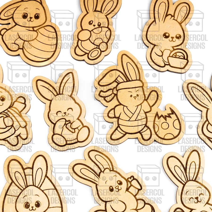 Easter Cutouts/Paint Kit Set 7 & Set 8 - Laser Cut Files product image (8)