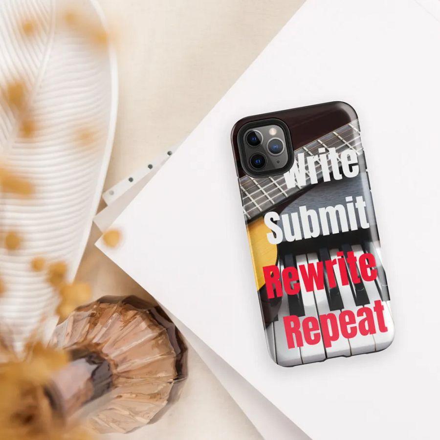 'Write Submit Rewrite Repeat' Inspirational iPhone Tough Case product image (70)