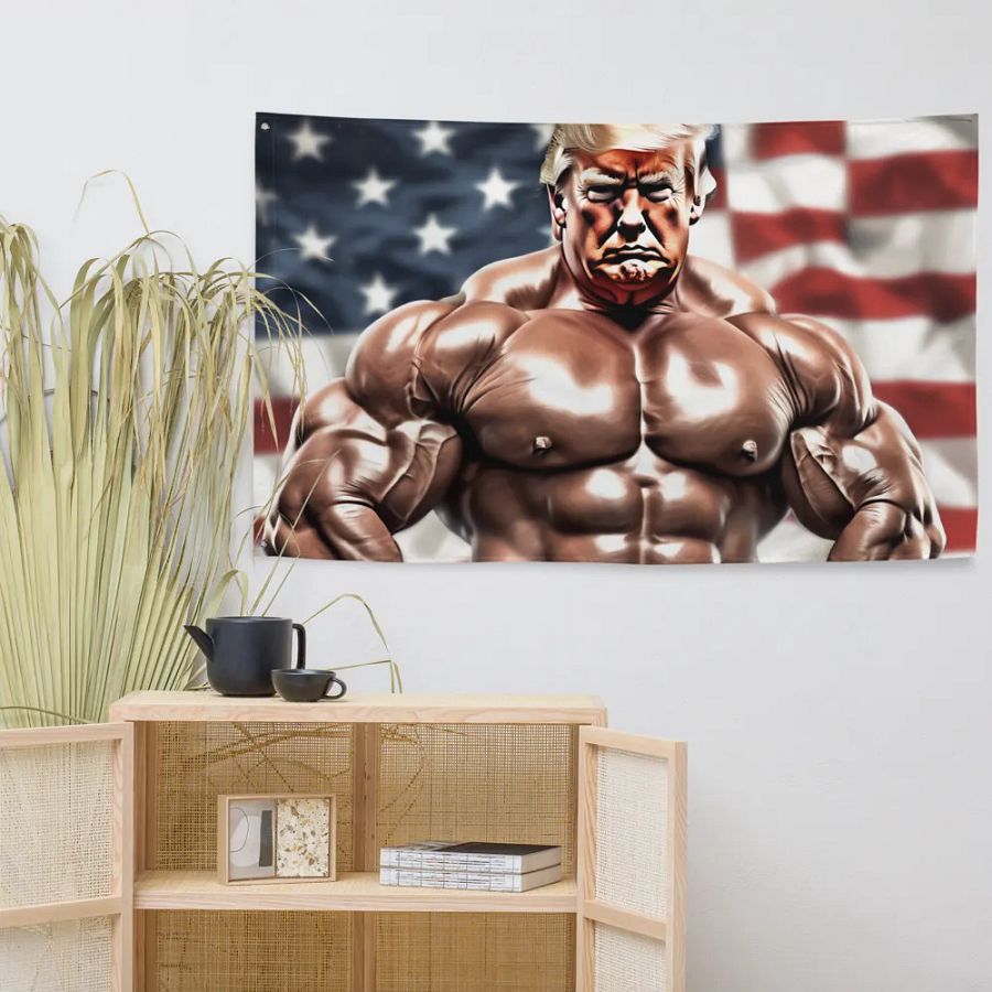 Donald Pump Flag product image (7)