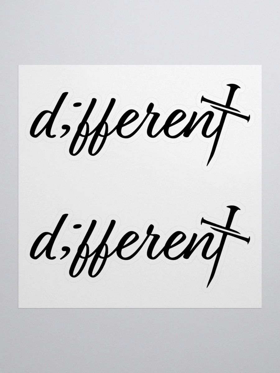 A d;ifferent sticker product image (1)