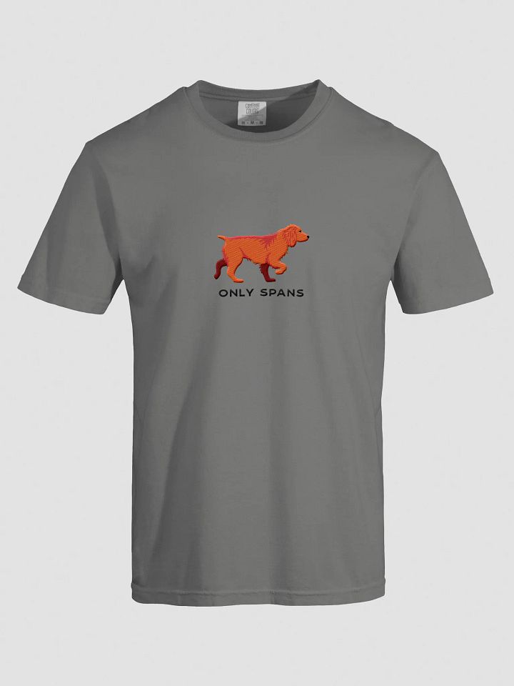 Only Spans T-Shirt(Embroidered) of a Working Cocker Spaniel(Red) product image (4)