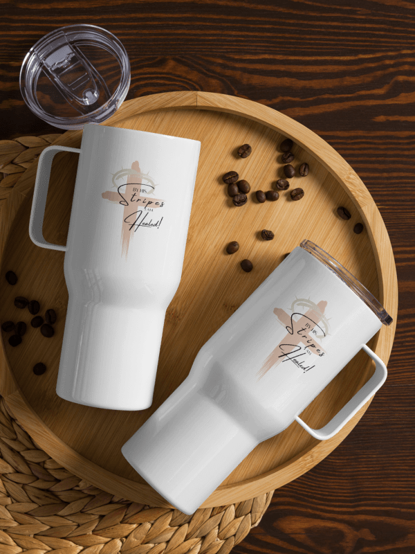His StripesTravel Mug product image (1)