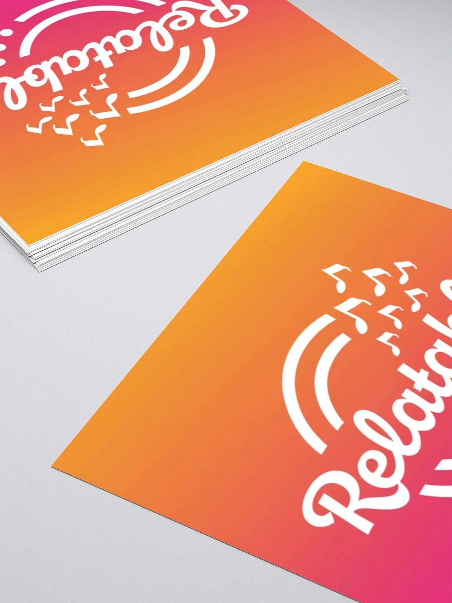 Relatable Rhythms Supporter Sticker product image (4)