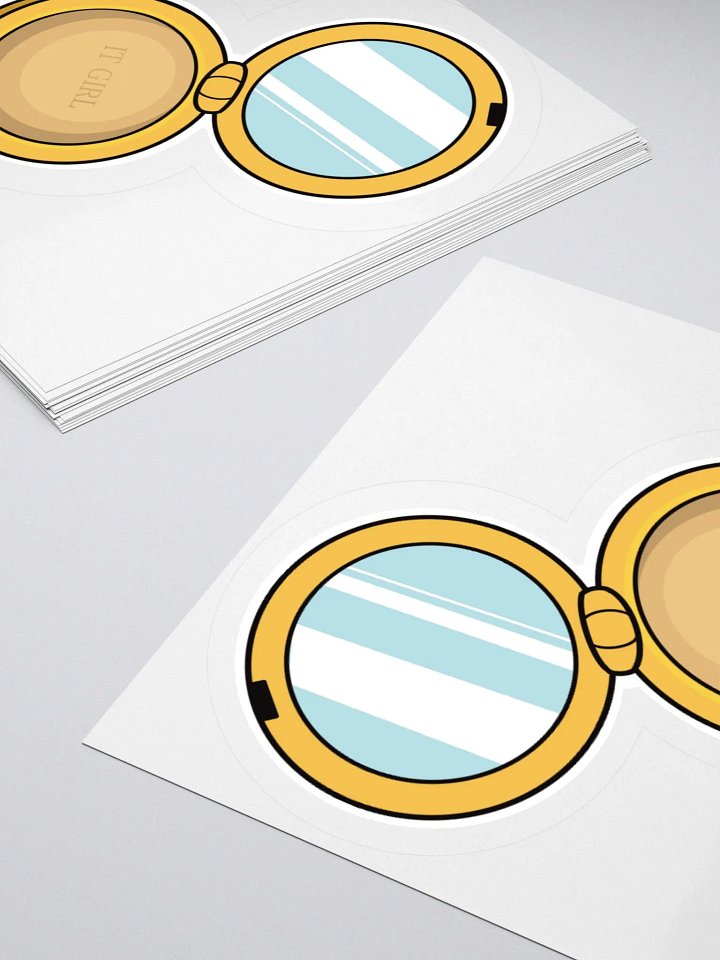 It Girl Compact Powder Case Sticker product image (1)