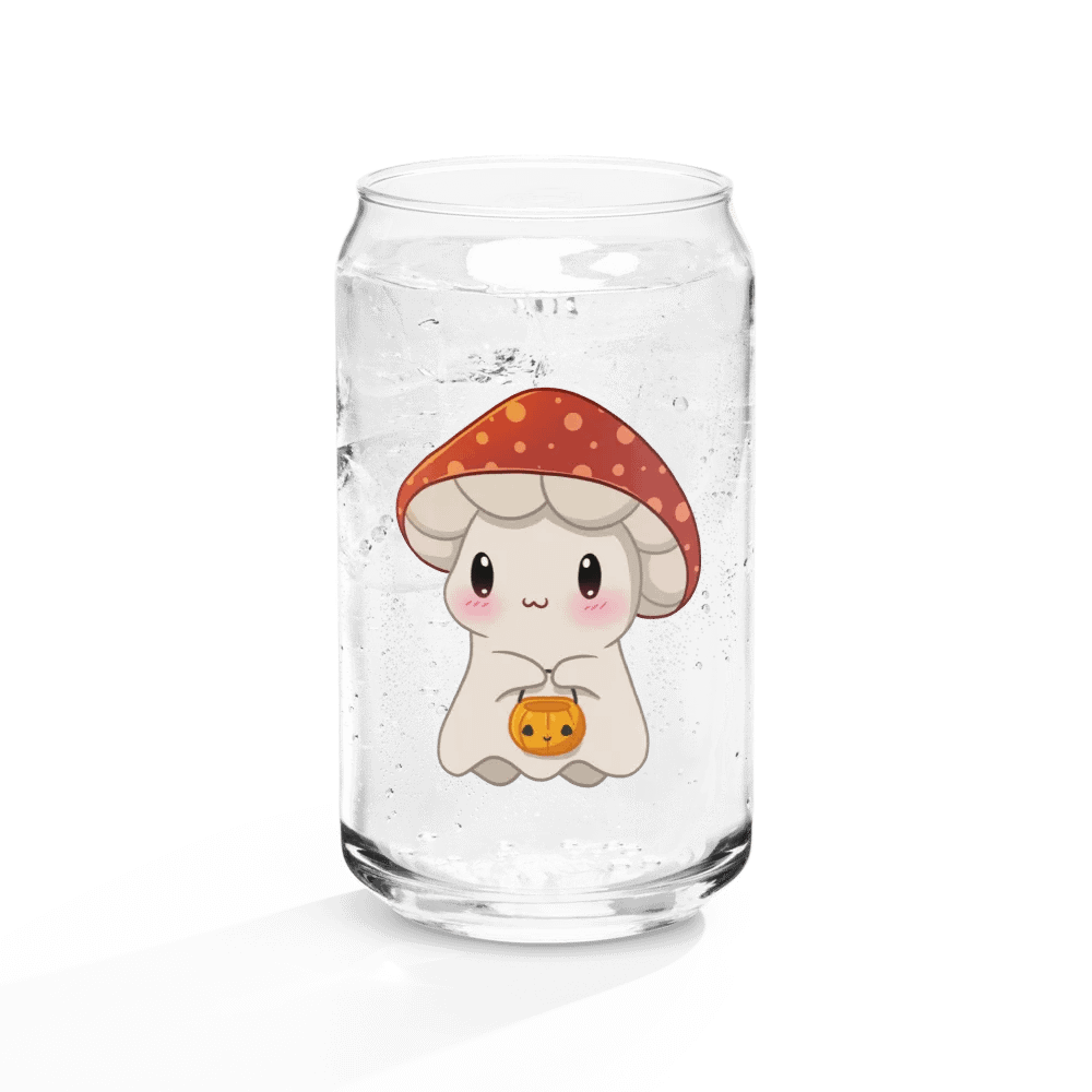 Mushie Ghost Can-Shaped Glass product image (7)