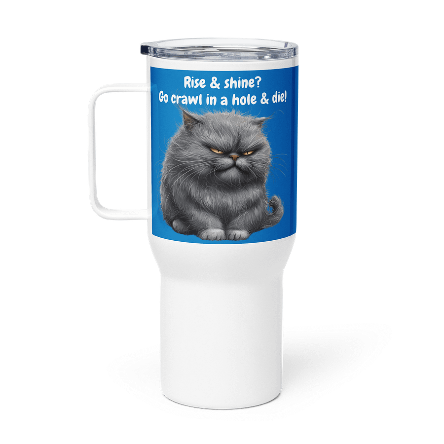 Sarcastic Cat Travel Mug product image (1)