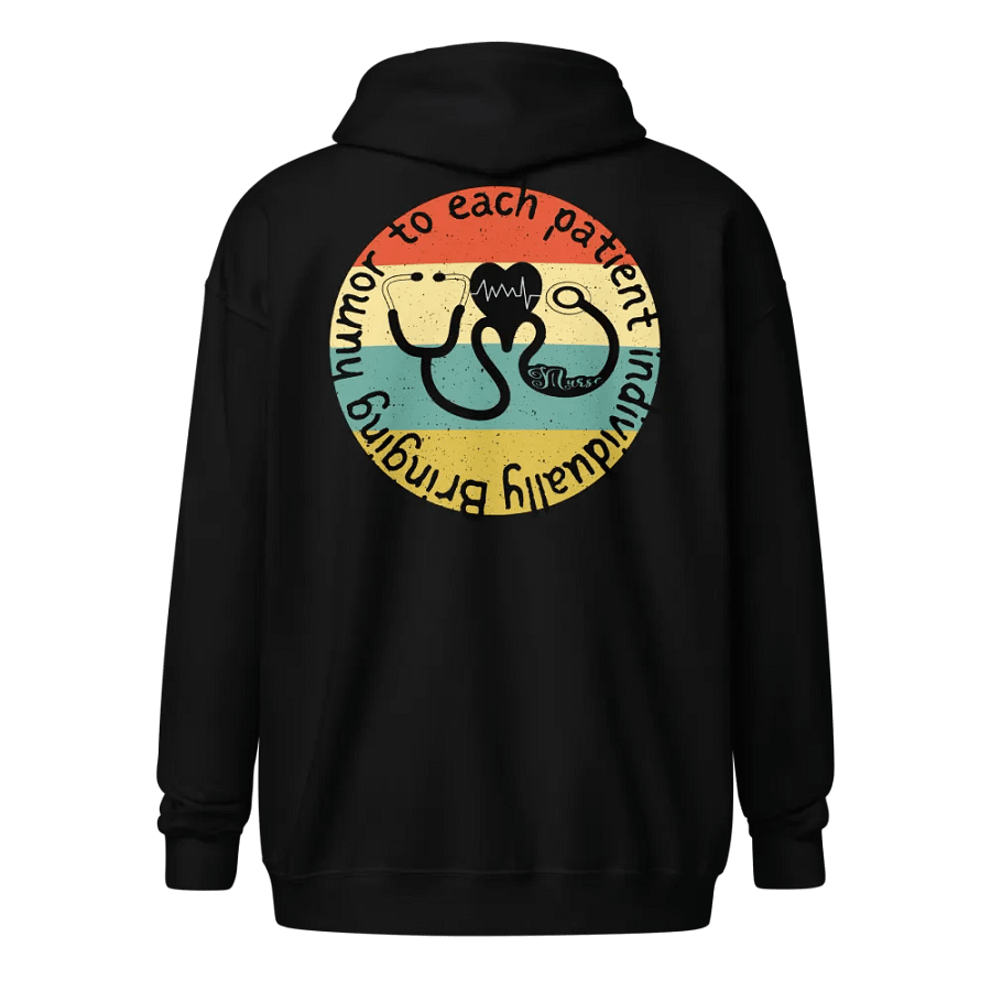 Bringing humor to each patient individually Zip Hoodie product image (8)