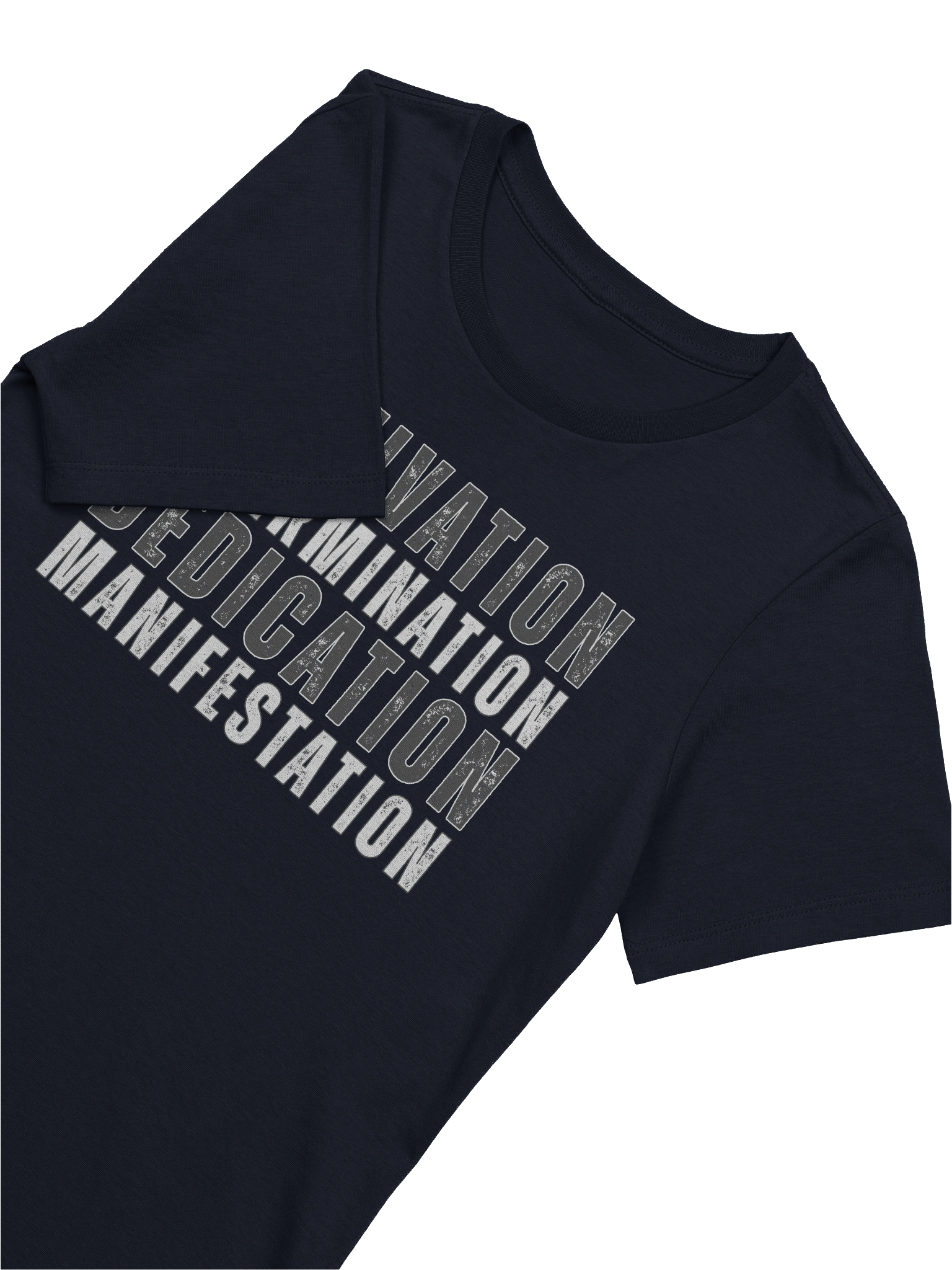 Motivation Determination Dedication Manifestation Relaxed-fit Tee product image (5)