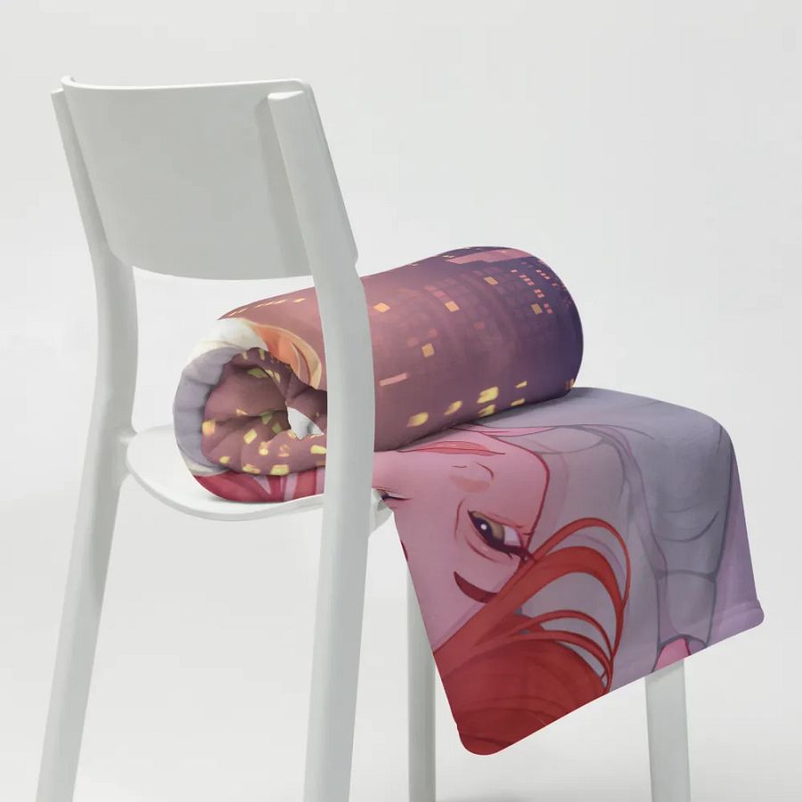 Cuddly Cityscape Throw Blanket product image (8)