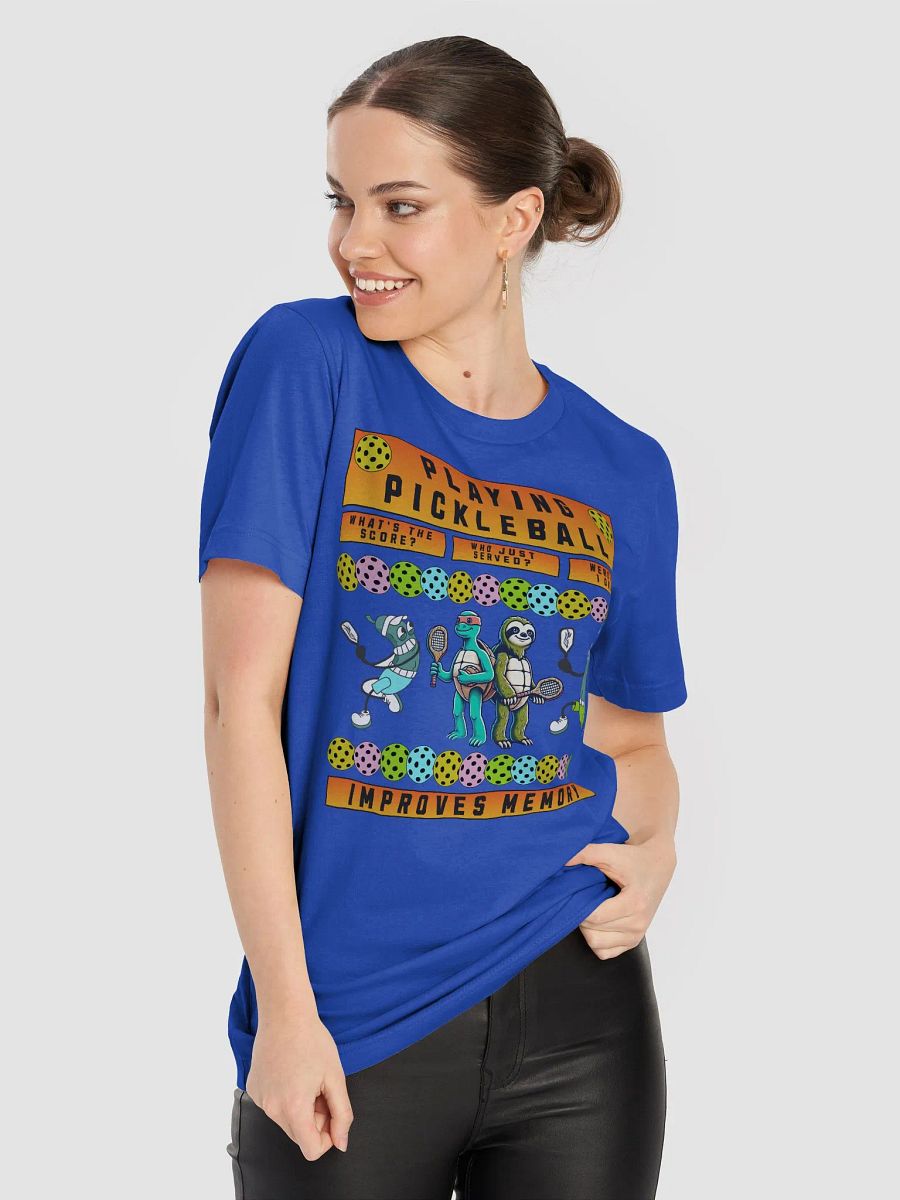 Playing Pickleball Improves Memory T-Shirt product image (43)
